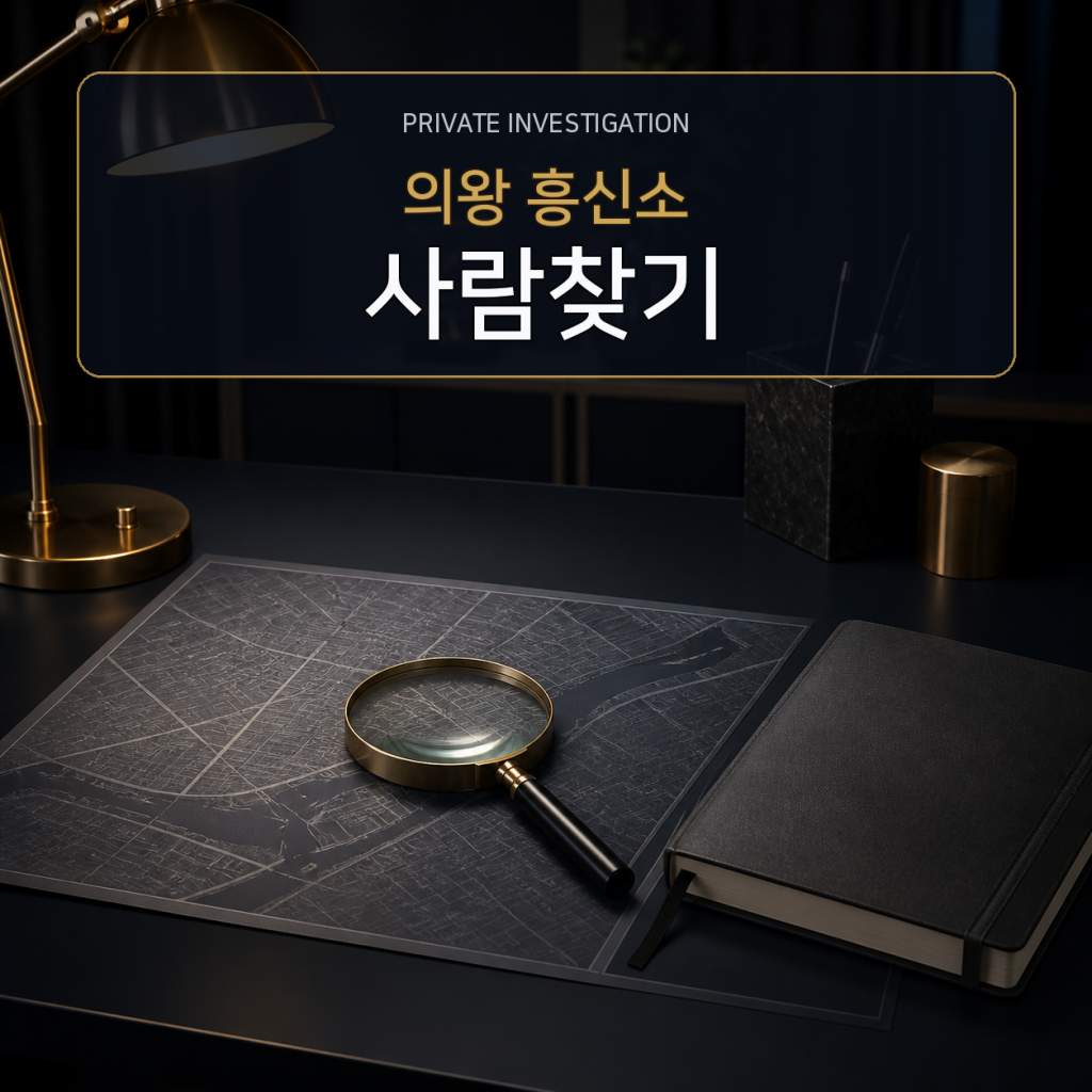 의왕 사람찾기·소재파악 전문 흥신소
